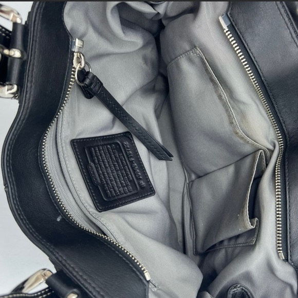 Coach Soho Medium Black Leather Shoulder - Picture 5 of 6